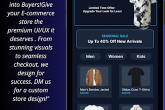 design a high converting ecommerce mobile app