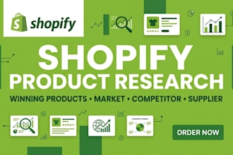 research winning shopify products for dropshipping