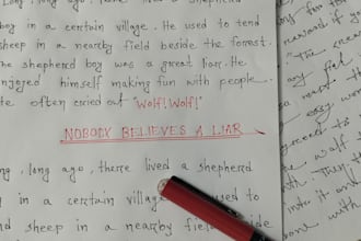 write anything with my beautiful handwriting