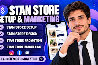 do stan store setup, stan store marketing and digital product marketing