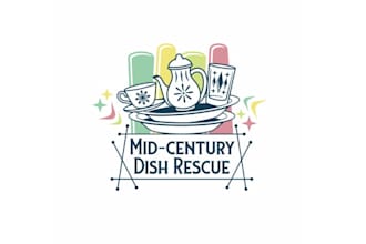 design a vintage logo for your dish reseller and antique brand