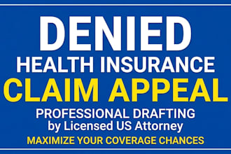 do legal review and appeal for your denied medical insurance claim