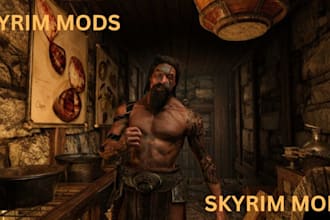 build custom skyrim mods, weapons, sfm character, furry mod for your adventure