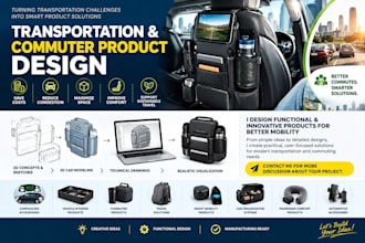 design carpooling, shared mobility, automotive part, commuter and travel product