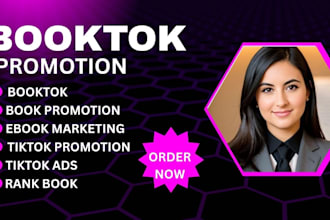 viral book rank booktok video book promotion book sales amazon kdp ads promotion