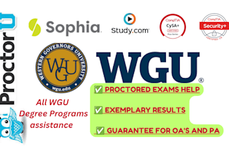 do wgu degree program courses and classes
