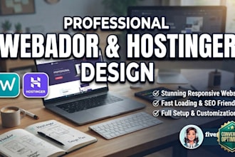 design webador website redesign and hostinger website design
