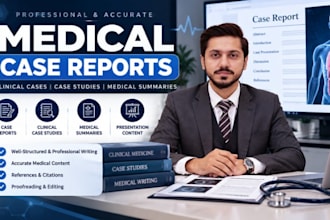 create medical case reports, case summaries and presentations