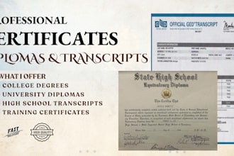 design high school, college, and homeschool transcript and diploma