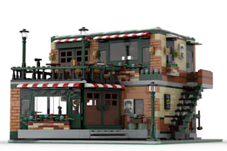 do 3d lego design, 3d lego model moc, bike, car  house with pdf instructions