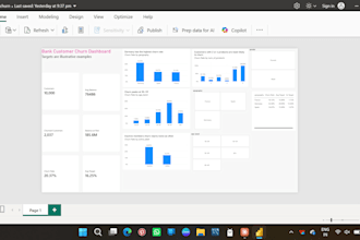 create a power bi dashboard