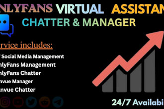 be your expert virtual assistant onlyfans chatter and only fan account manager