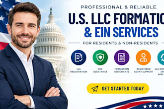 form US llc company, llc registration for, non residents, residents, ein, llc