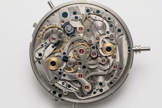 create custom watch dial, skeleton watch and case technical drawings