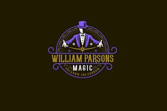design a magical, mystical and enchanting magic logo