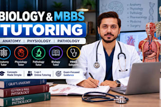 tutor biology anatomy physiology and mbbs medical subjects