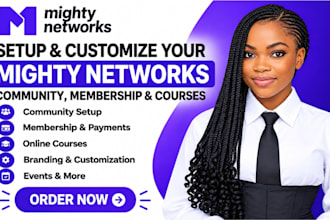 build and customize your mighty networks community platform