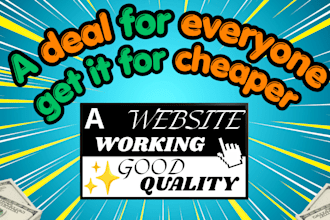 design and build a professional for you
