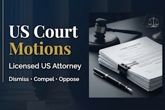 draft a motion to dismiss with a persuasive memorandum of law