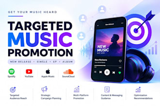 create a targeted promotion campaign for your new music release