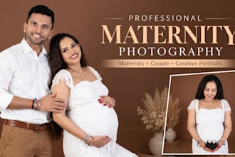 do professional maternity photography and photoshoot