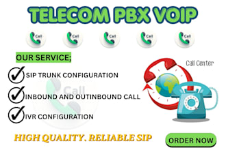 setup 3cx with sip trunk for inbound and outbound call center