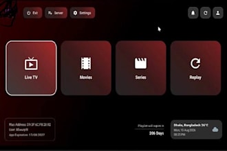 build ibo player app for android, firestick tv with admin panel good turn around