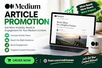 do organic medium article promotion increase medium followers and engagement