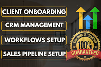 setup and manage gohighlevel crm, ghl email marketing automation, funnel website