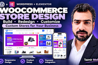 build or redesign your woocommerce store