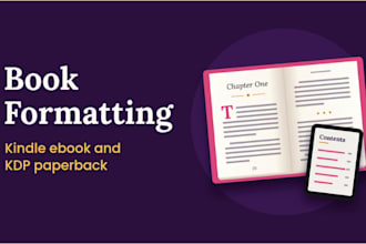 format your romance novel for kindle ebook and KDP paperback