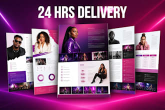 do artist epk media kit press kit speaker kit and one sheet