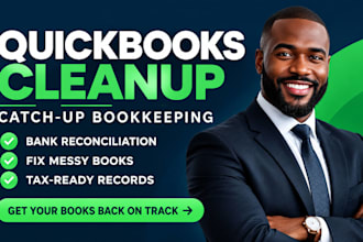do quickbooks online clean up and catch up bookkeeping