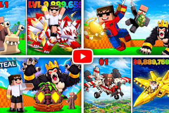 draw cartoon and gaming thumbnails