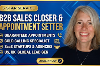 do saas startup website design agency sales closer appointment setting cold call