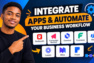 integrate bigin redbooth campaign monitor oncehub freshdesk wave loom miro front