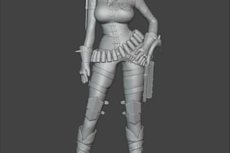 sculpt 3d articulated model bjd, action figure, bjd 3dmodel, zbrush, 3d printing