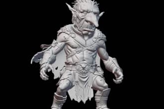 sculpt 3d articulated model bjd, action figure, bjd 3dmodel, zbrush, 3d printing