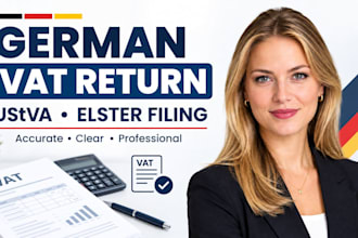 prepare and file your german vat return ustva via elster