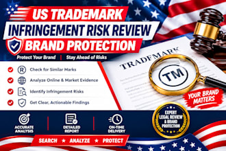 review your trademark for potential infringement and brand protection risks