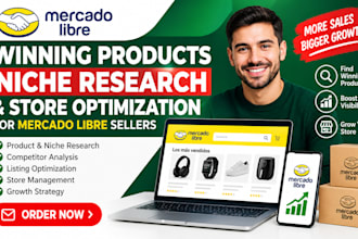 research winning products niches manage and optimize for mercado libre sellers
