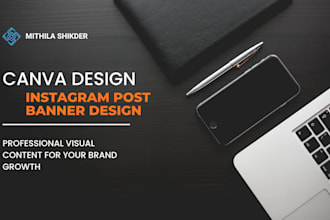 design professional canva graphics