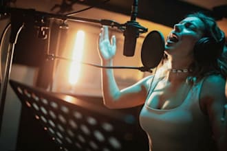 be your female soulful rnb singer songwriter pop singer and vocalist edm singer