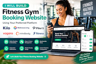 build kilo wellnessliving pike13 vagaro mindbody fittness gym boking website