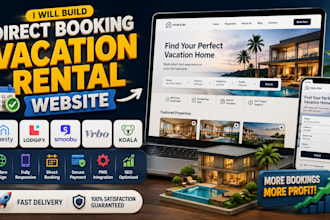 build a direct booking vacation rental guesty lodgify smoobu vrbo koala website