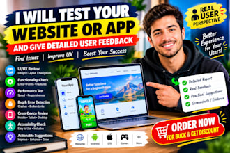 test your website or app and give you detailed user feedback