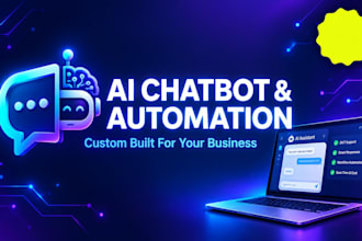 build a custom ai chatbot or gpt automation for your business