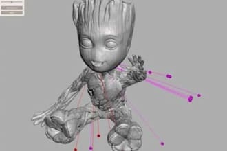 fix and repair stl files, modify step, edit 3d models, and optimize for printing