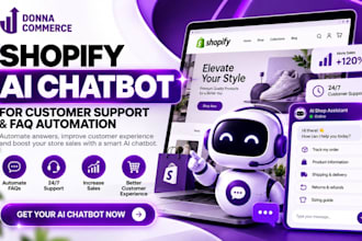 build a shopify ai chatbot for customer support and faq automation