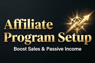setup affiliate program for shopify, woocommerce, wordpress, and referral link